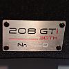 PEUGEOT 208 GTI 30 TH - #660